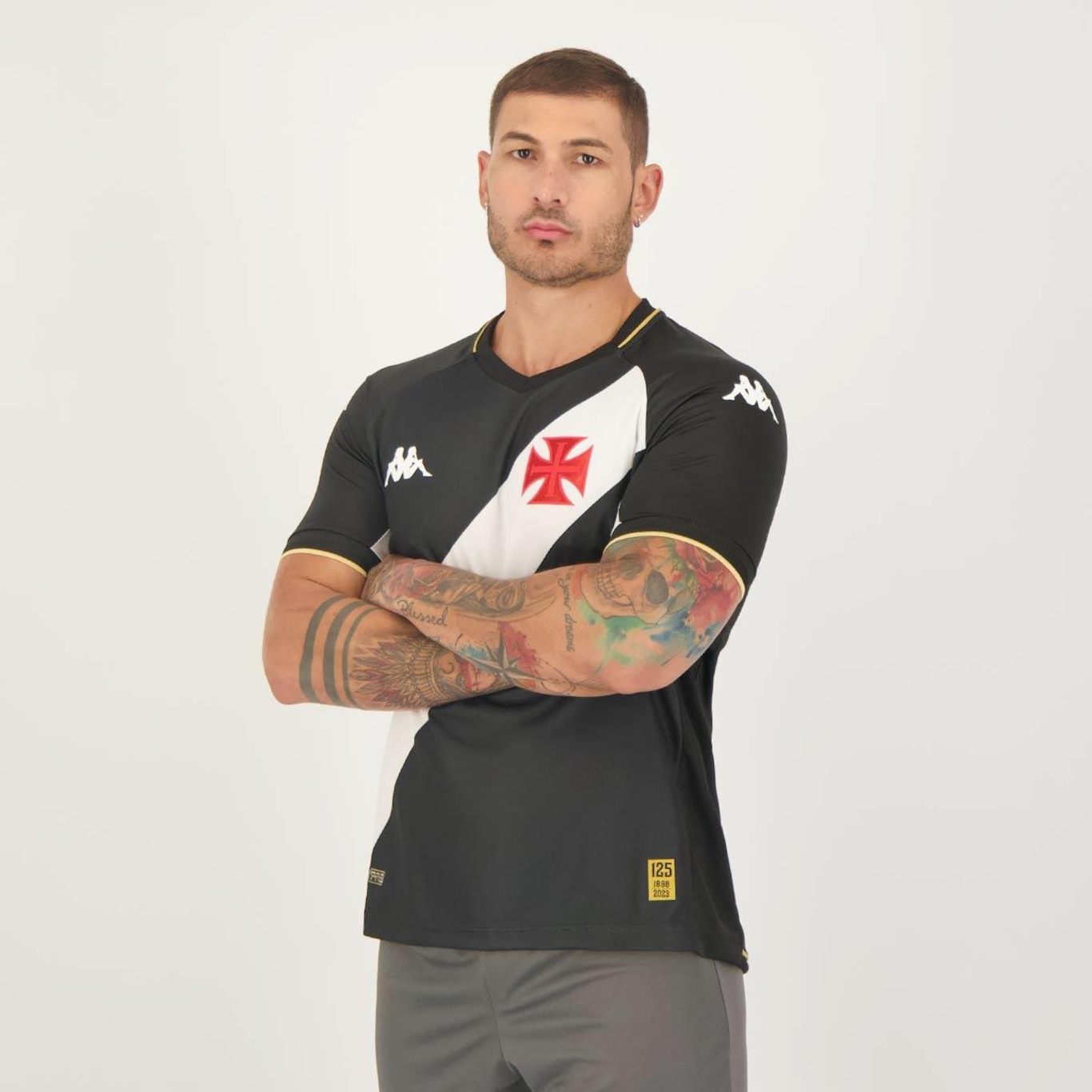 Camisa do Vasco I 2023 Kappa - Masculina - Foto 5