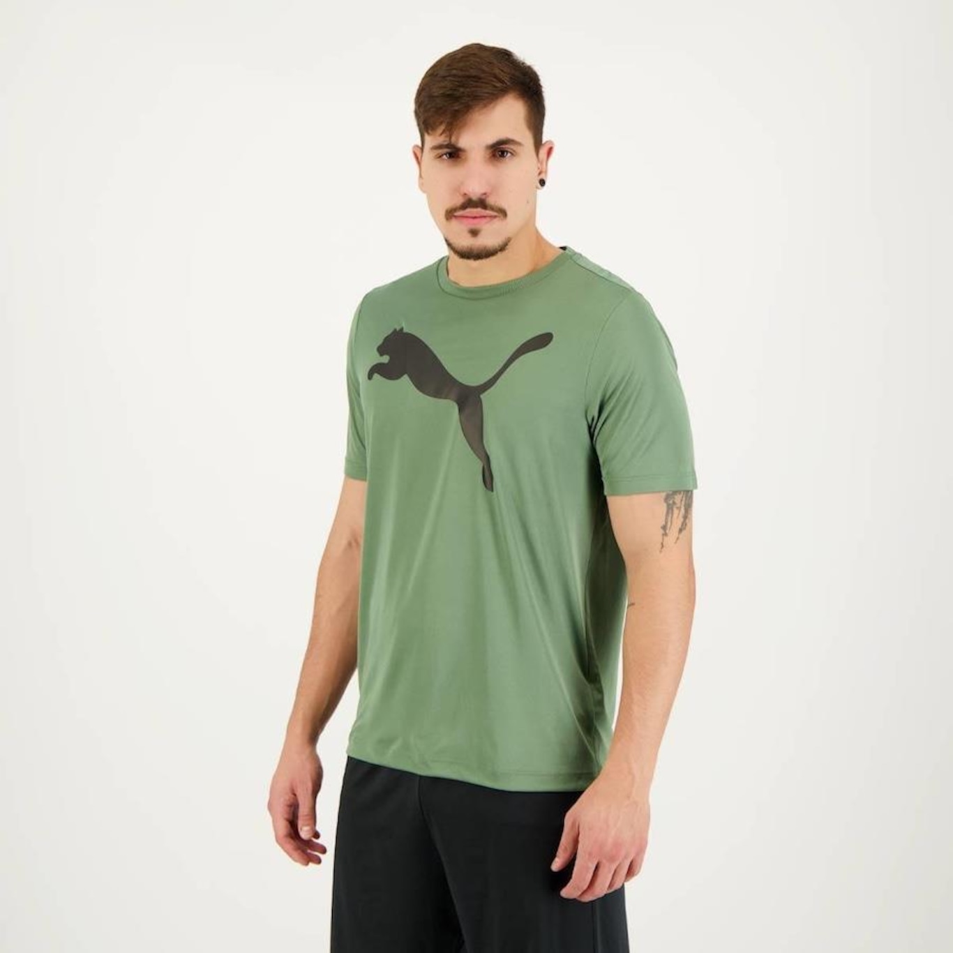 Camiseta Puma Active Big Logo 22 - Masculina - Foto 4