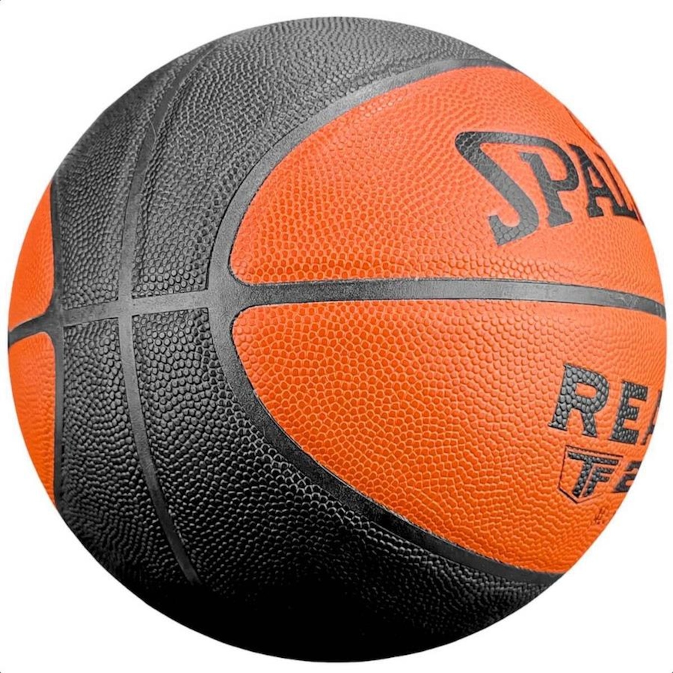 Bola Basquete Spalding React TF 250, All Surface - Laranja e Preto