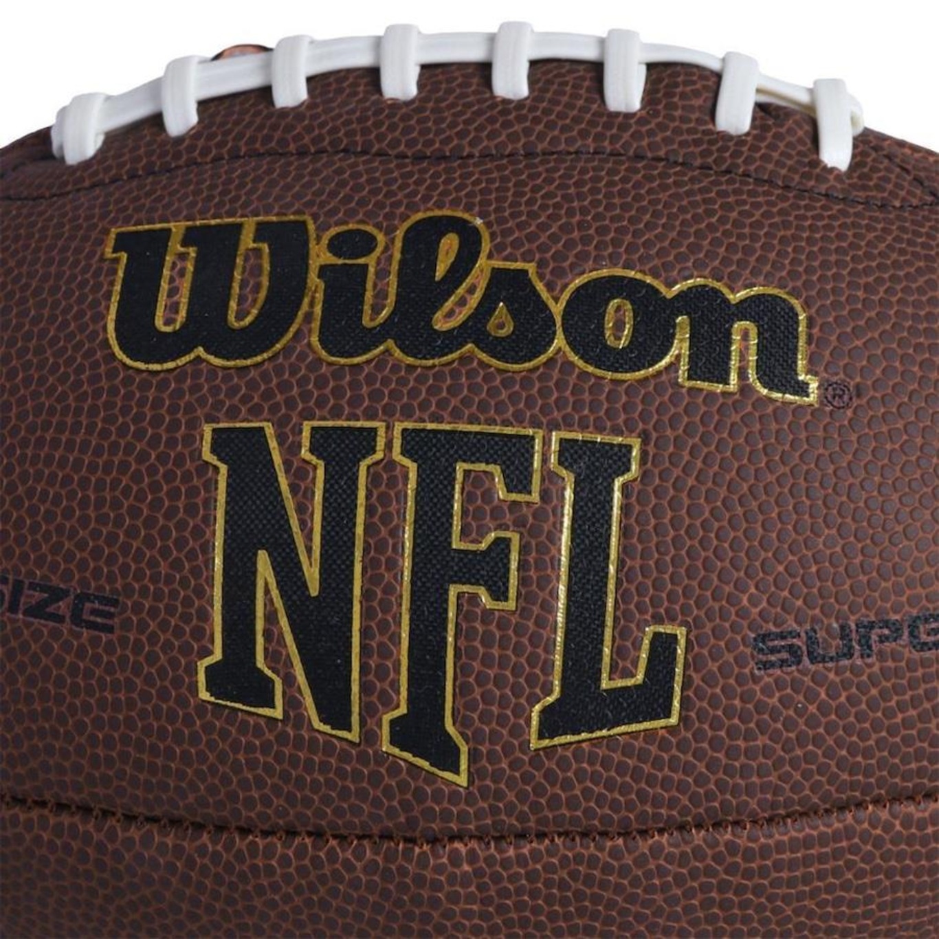 Bola de Futebol Americano Wilson Nfl Super Grip Tamanho Oficial - Foto 3