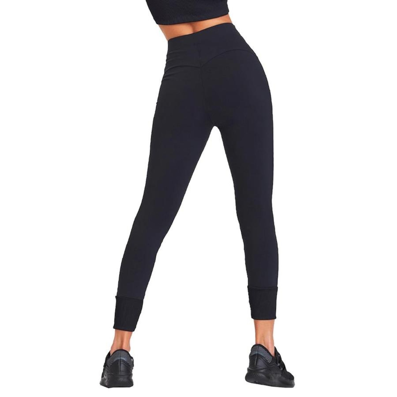 Calça Legging Caju Brasil Nakay Bicolor - Feminina - Foto 3