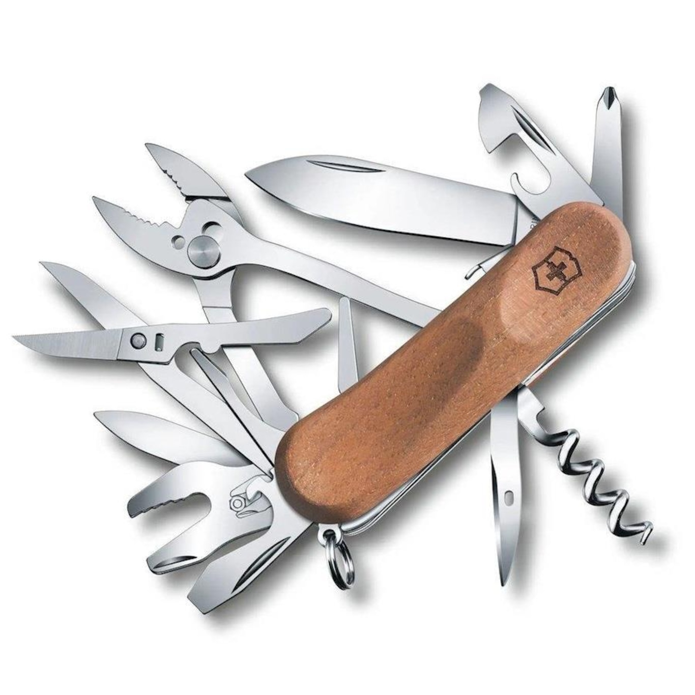 Canivete de Bolso Victorinox Médio Evolution Wood Madeira - Foto 1