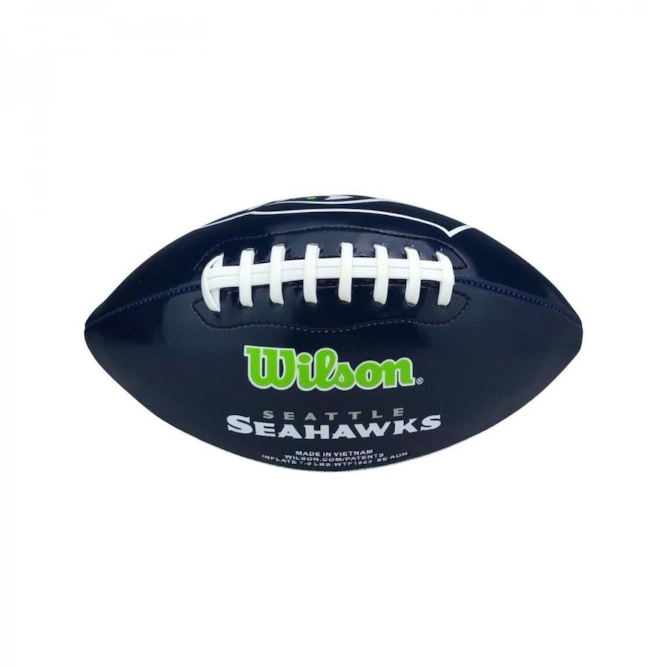 Bola de Futebol Americano Wilson NFL Mini Peewee Team Seatle Seahawks - Foto 2