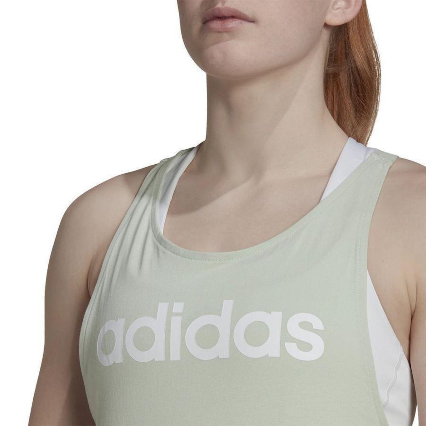 Camiseta Regata adidas Essentials Loose Logo - Feminina - Foto 3