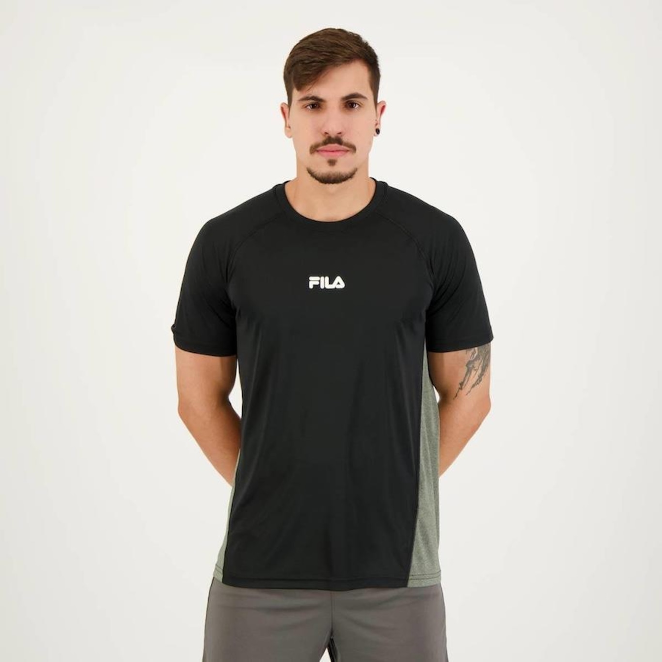 Camiseta Fila Blend Mix - Masculina - Foto 4