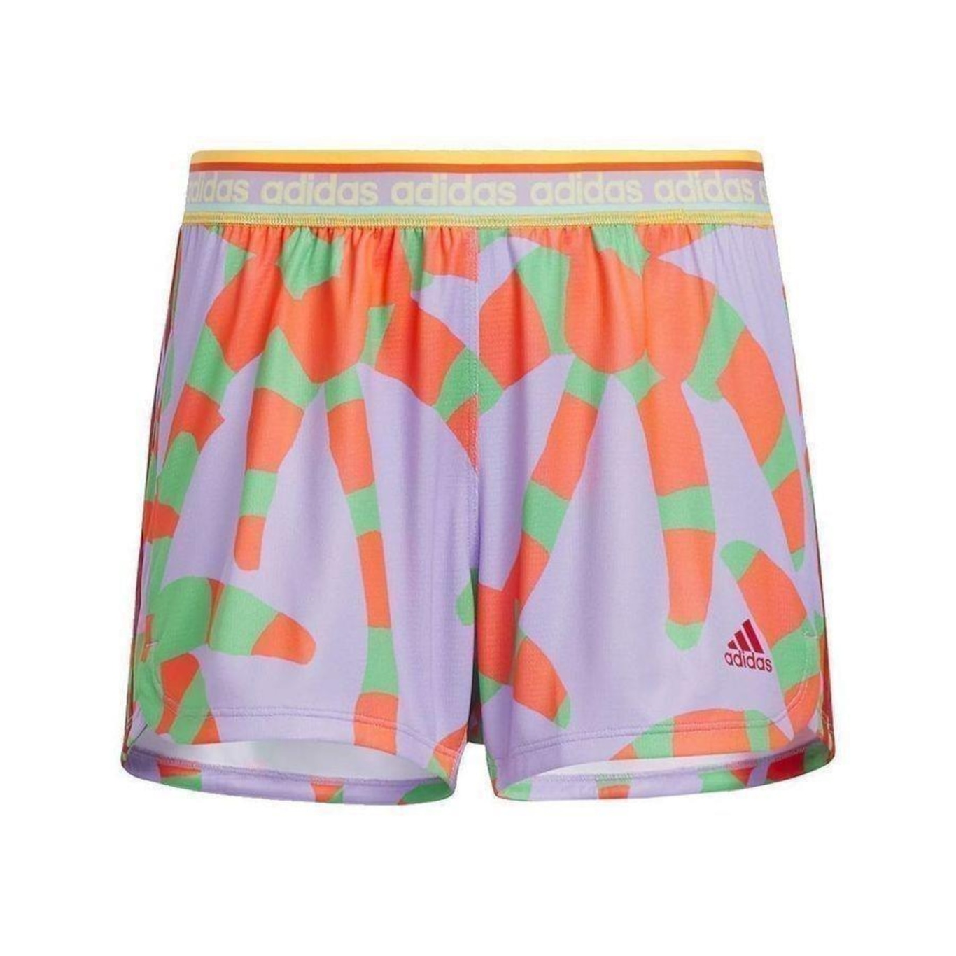 Shorts adidas Farm Rio Pacer 3-Stripes - Feminino - Foto 1