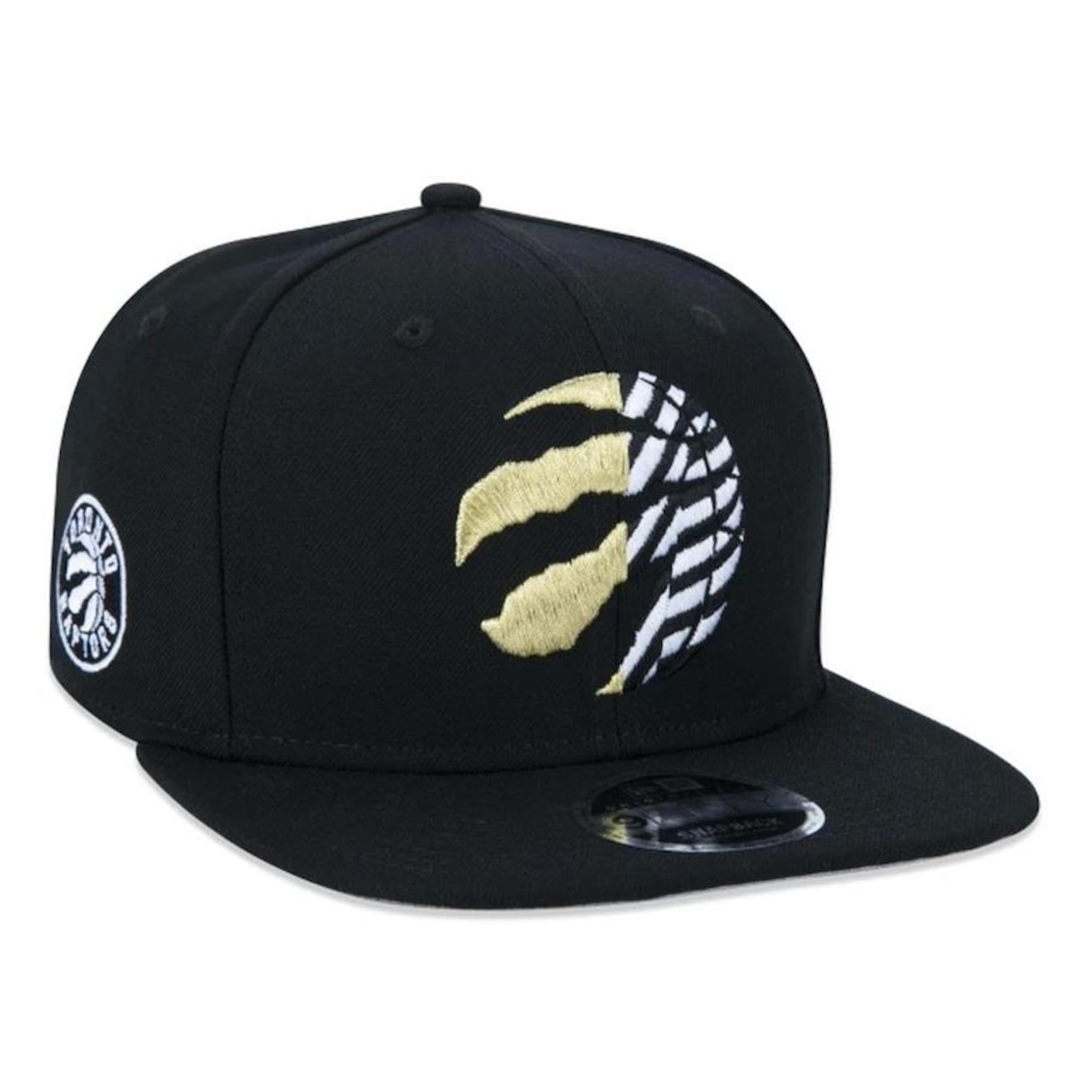 Boné Aba Reta New Era 950 Toronto Raptors Neto 78 - Snapback - Masculino - Foto 4