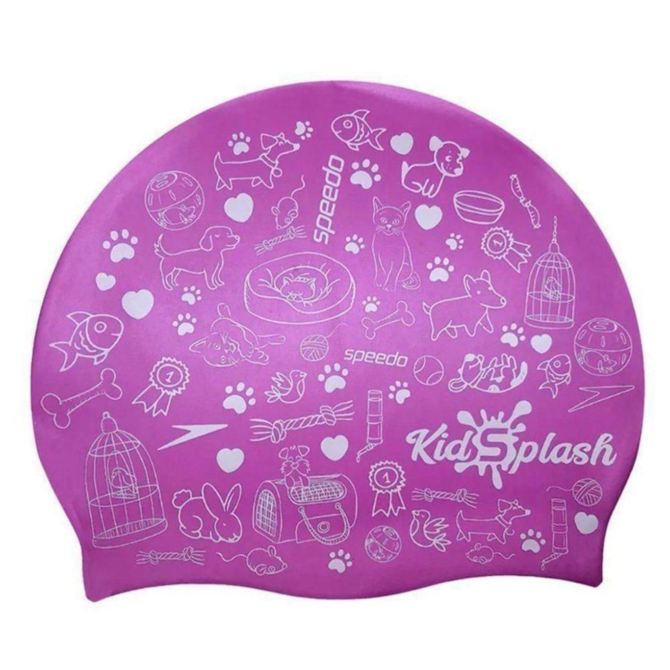 Touca de Natação Speedo Kidsplash Jr Cap - Infantil - Foto 1