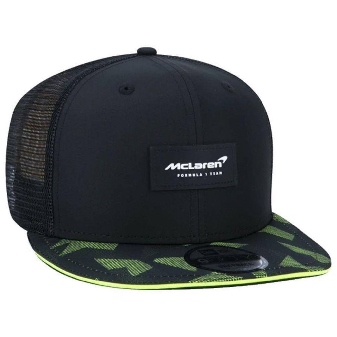 Boné Aba Reta New Era 9Fifty Trucker Mclaren F1 - Snapback - Adulto - Foto 2