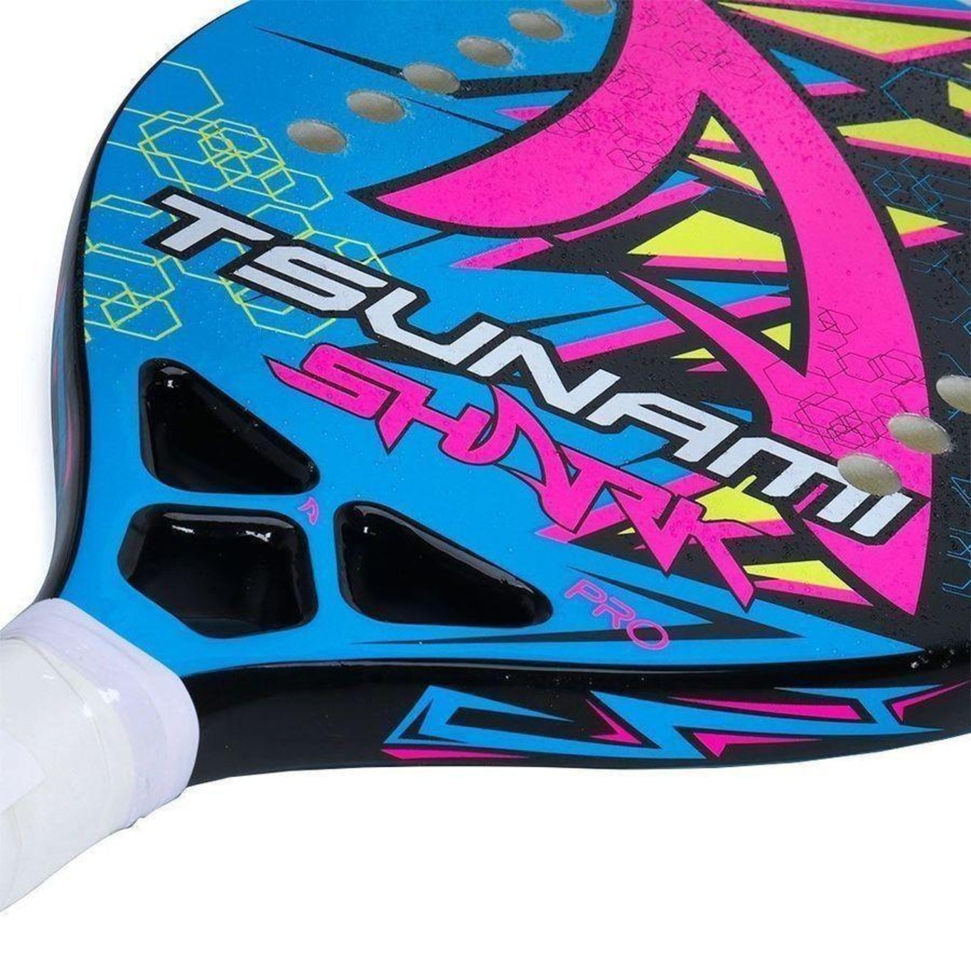 Raquete de Beach Tennis Shark Tsunami - Foto 3