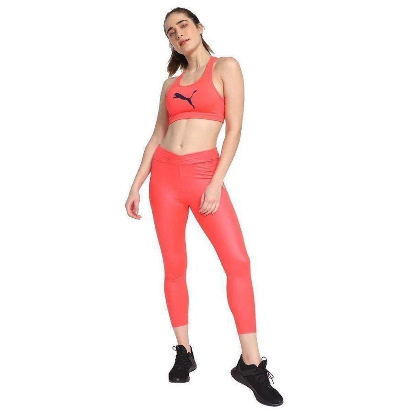 Top Fitness Puma 4Keeps BRA - Adulto - Foto 4