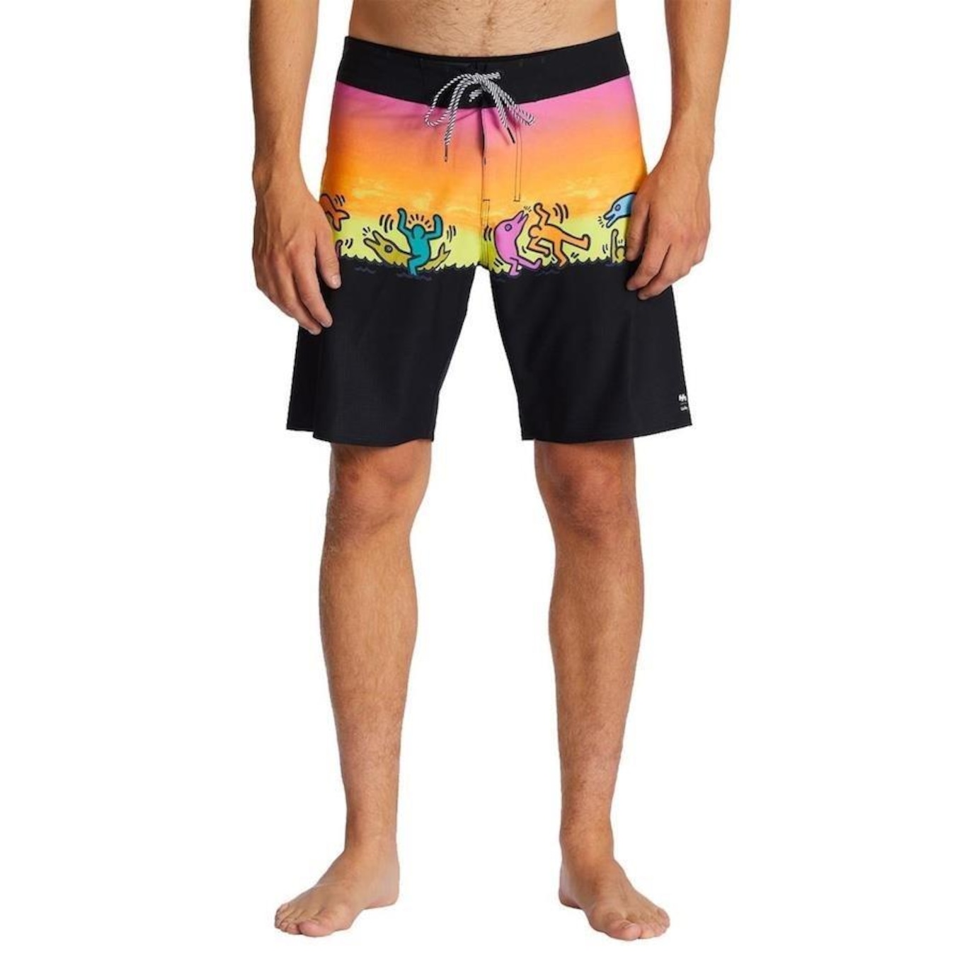 Bermuda Billabong Dolphin Dance Airlite Multi - Masculina - Foto 1