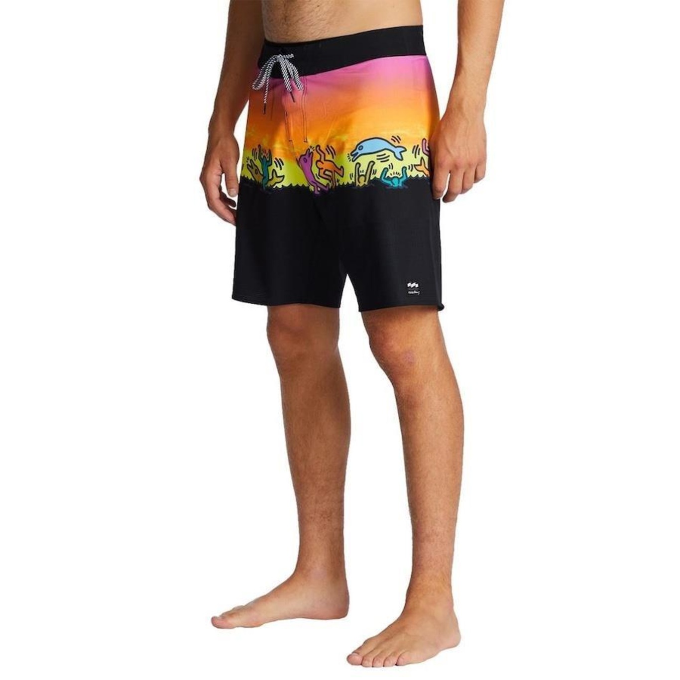 Bermuda Billabong Dolphin Dance Airlite Multi - Masculina - Foto 2