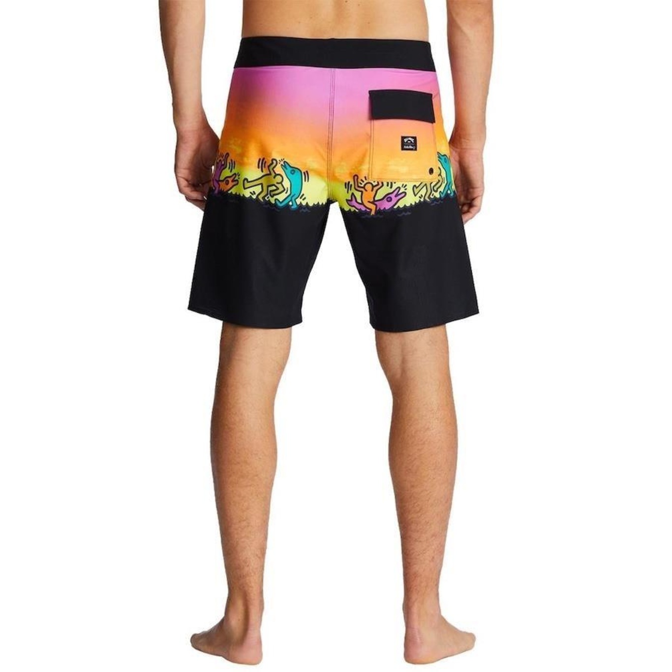 Bermuda Billabong Dolphin Dance Airlite Multi - Masculina - Foto 3