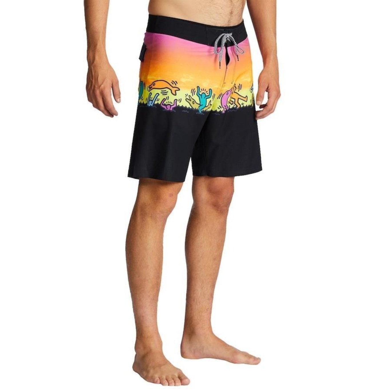 Bermuda Billabong Dolphin Dance Airlite Multi - Masculina - Foto 4