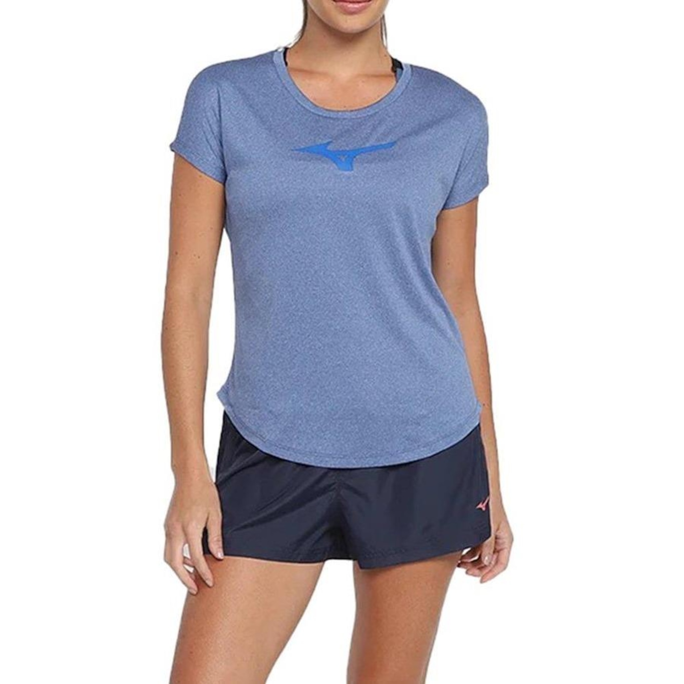 Camiseta Mizuno Spark Big - Feminina - Foto 1