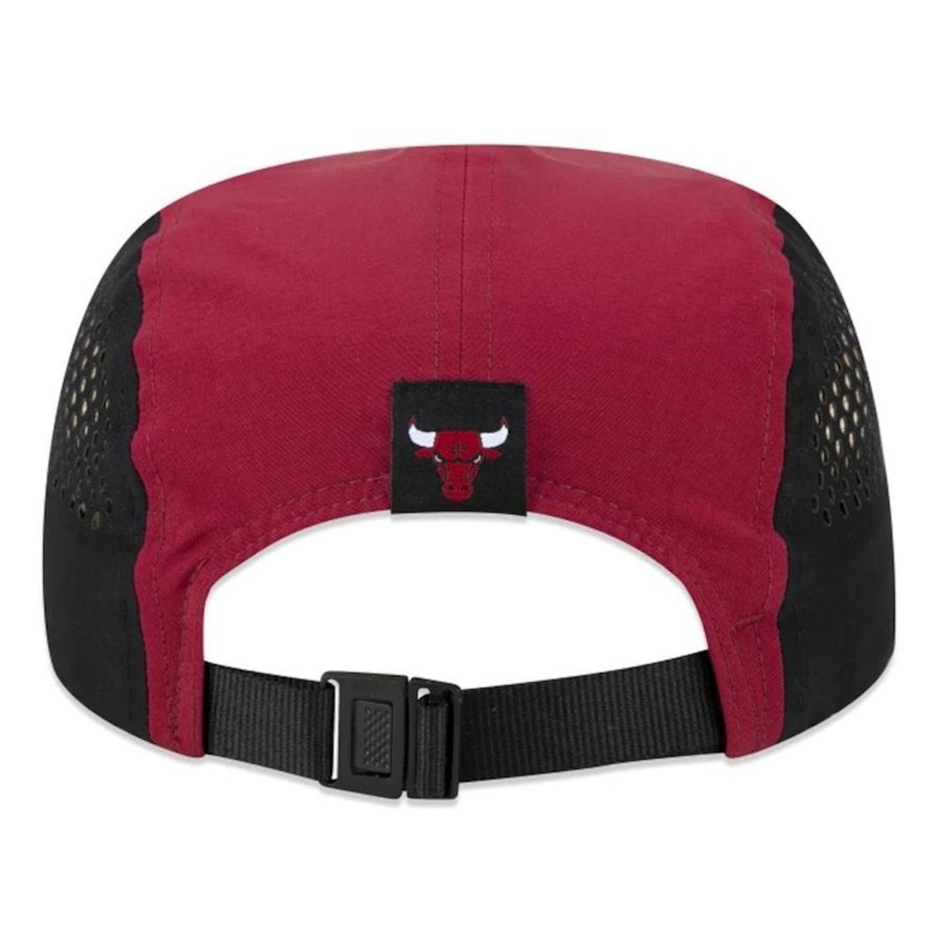 Boné Aba Reta Camper New Era Chicago Bulls Performance - Strapback - Masculino - Foto 2