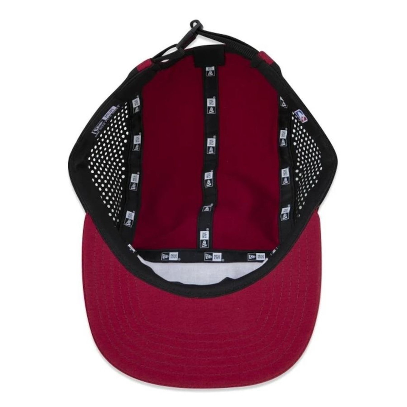 Boné Aba Reta Camper New Era Chicago Bulls Performance - Strapback - Masculino - Foto 4