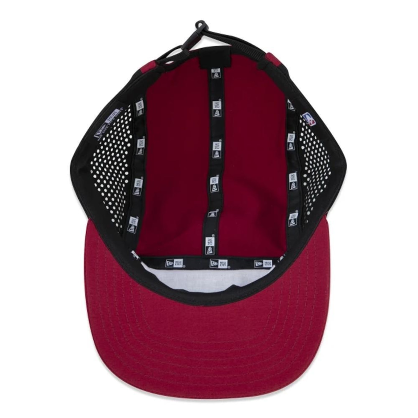 Boné Aba Reta Camper New Era Chicago Bulls Performance - Strapback - Masculino - Foto 5