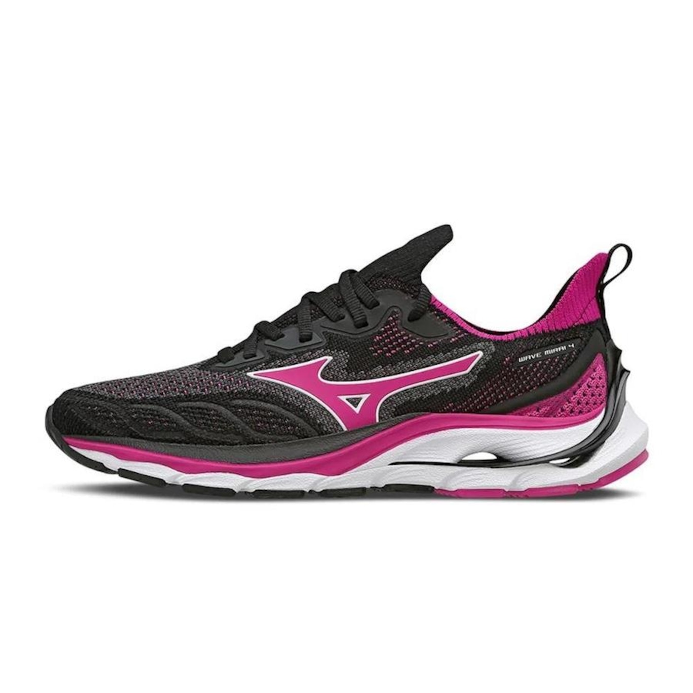 Tenis Mizuno Mirai 4 de Corrida Com Tecnologia Wave - 101001001 - Unissex - Foto 1