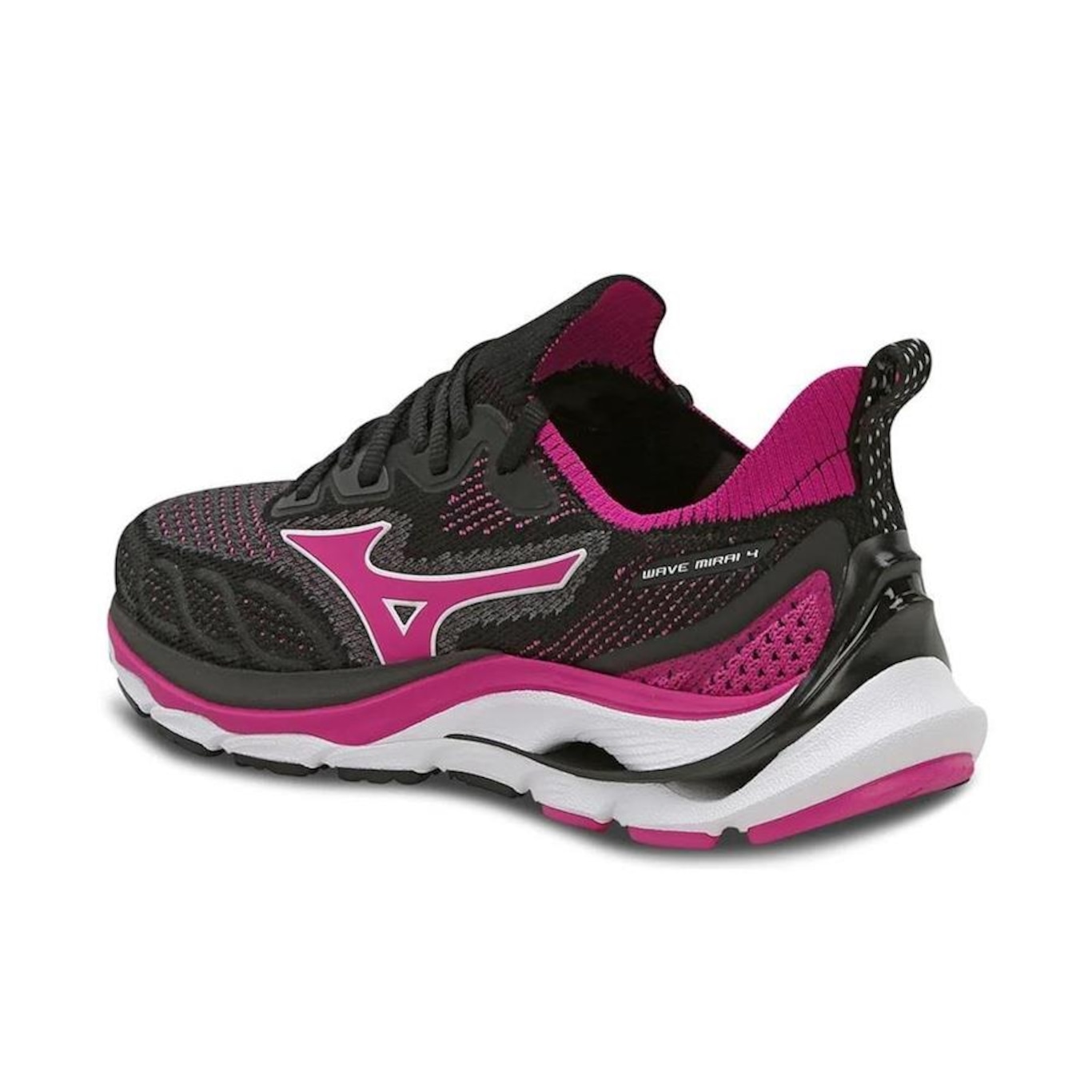 Tenis Mizuno Mirai 4 de Corrida Com Tecnologia Wave - 101001001 - Unissex - Foto 2