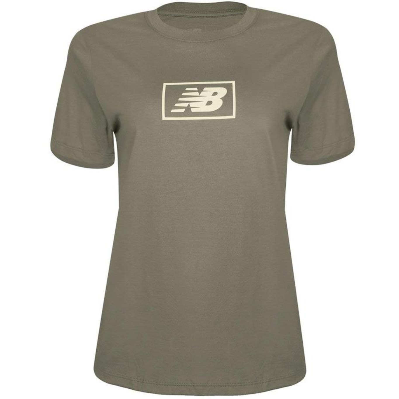 Camiseta New Balance Essentials Logo - Feminina - Foto 1