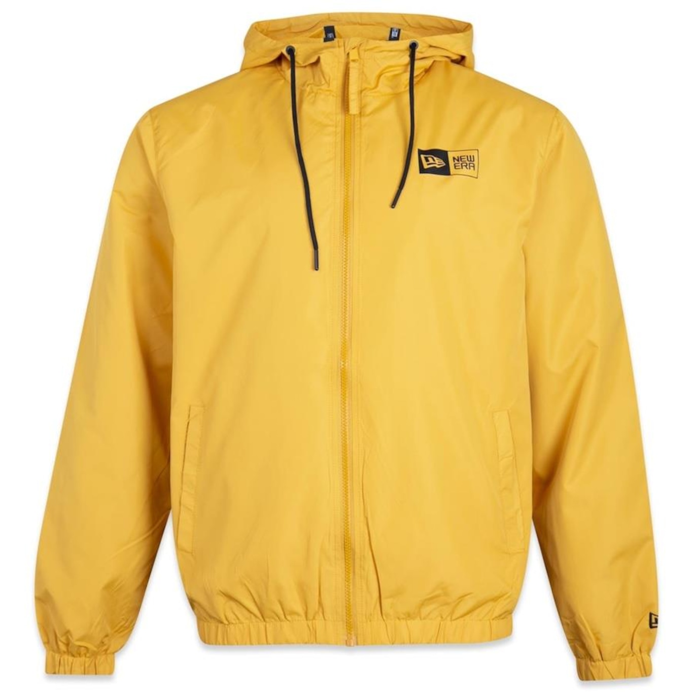 Jaqueta Corta Vento com Capuz New Era Windbreaker Branded Logo Box - Masculina - Foto 1