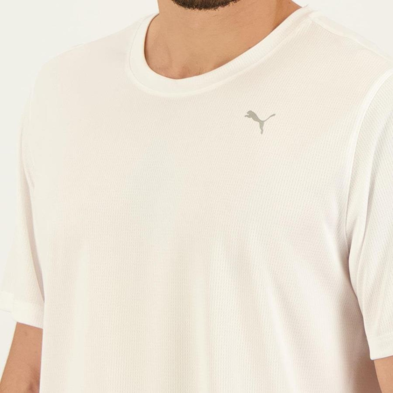 Camiseta Puma Performance Ss Logo - Masculina - Foto 4