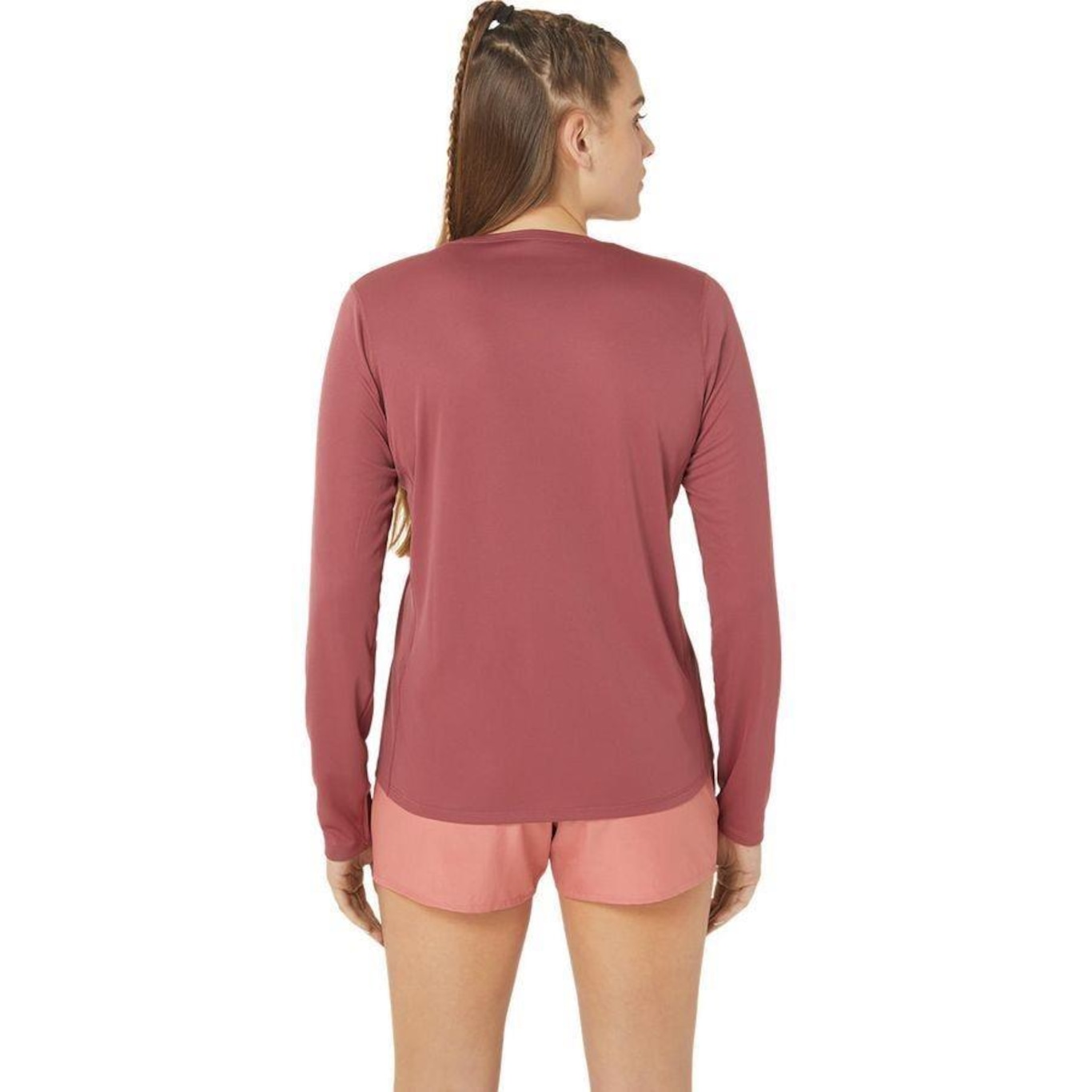 Camiseta Asics Knit Manga Longa - Feminina - Foto 2