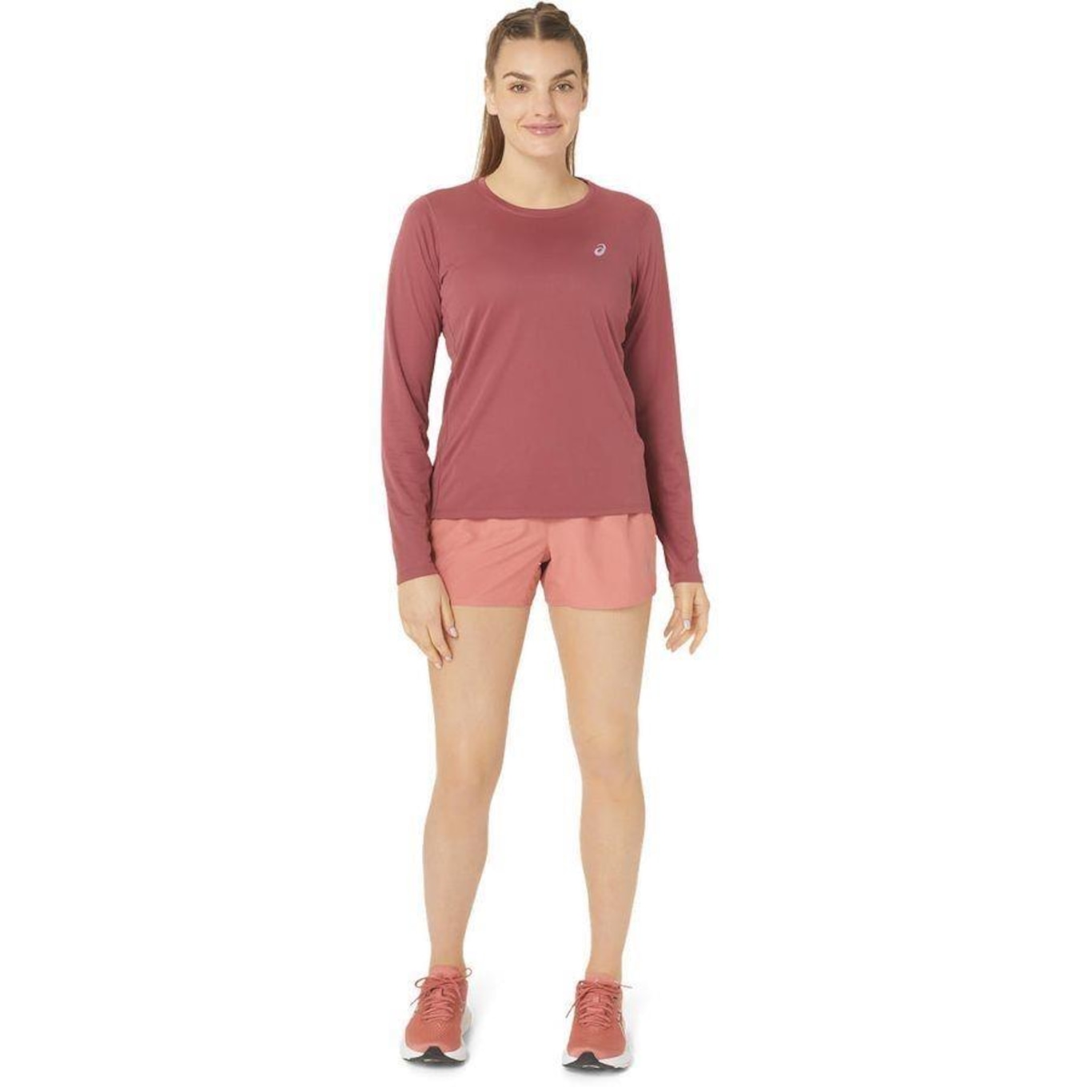 Camiseta Asics Knit Manga Longa - Feminina - Foto 5