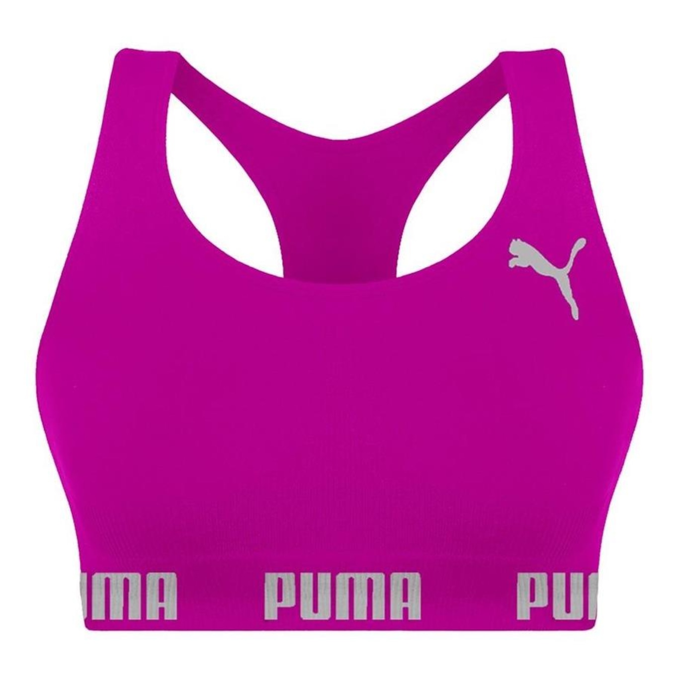 Top Fitness Puma Nadador Sem Costura - Feminino - Foto 1