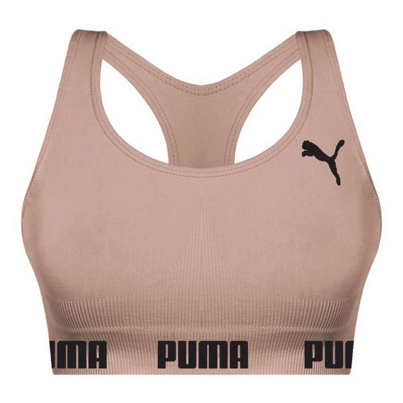 Top Fitness Puma Nadador Sem Costura - Feminino - Foto 1