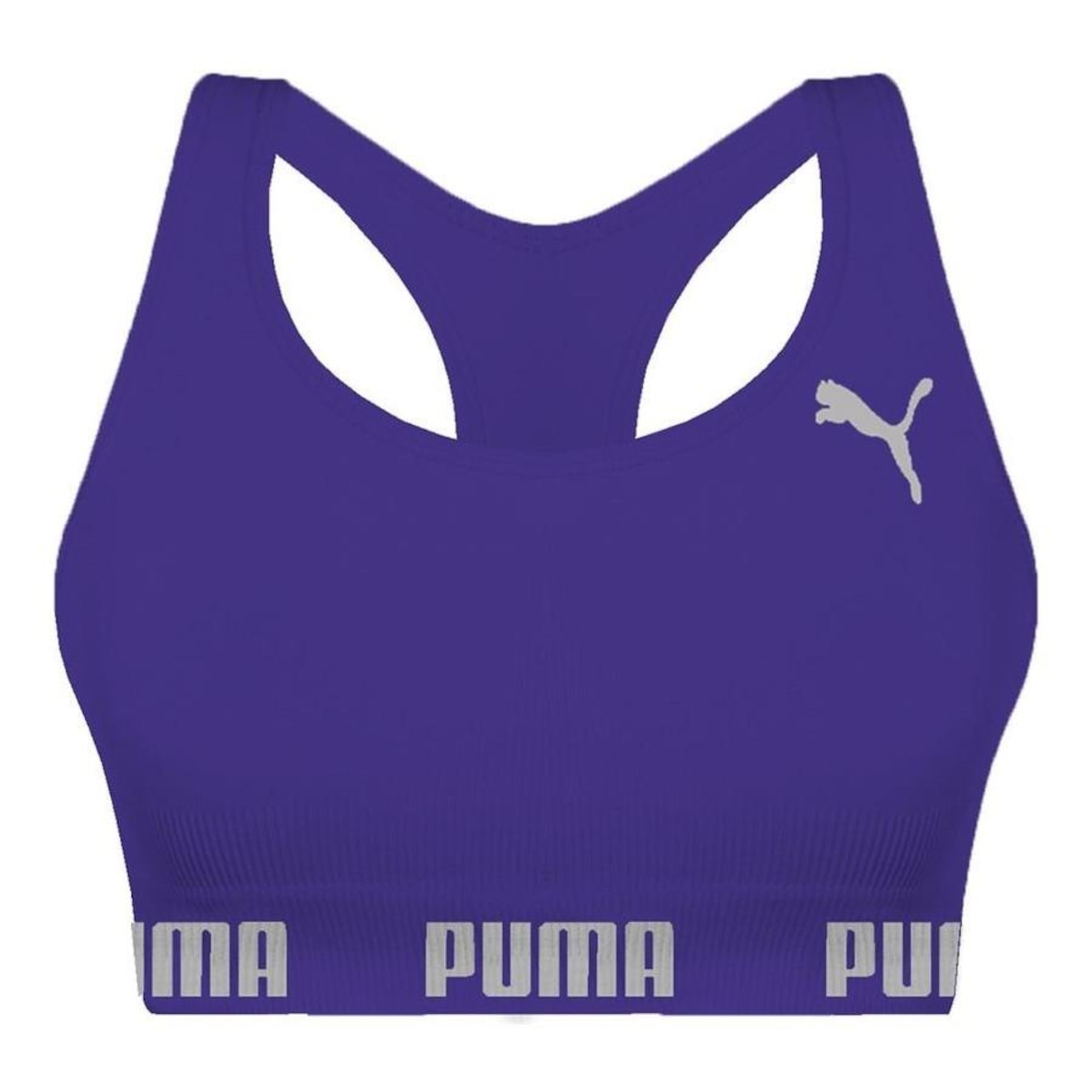 Top Fitness Puma Nadador Sem Costura - Feminino - Foto 1