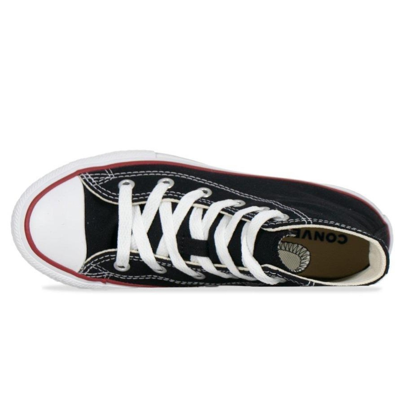 Tênis Converse All Star Chuck Taylor Infantil - Preto/Vermelho