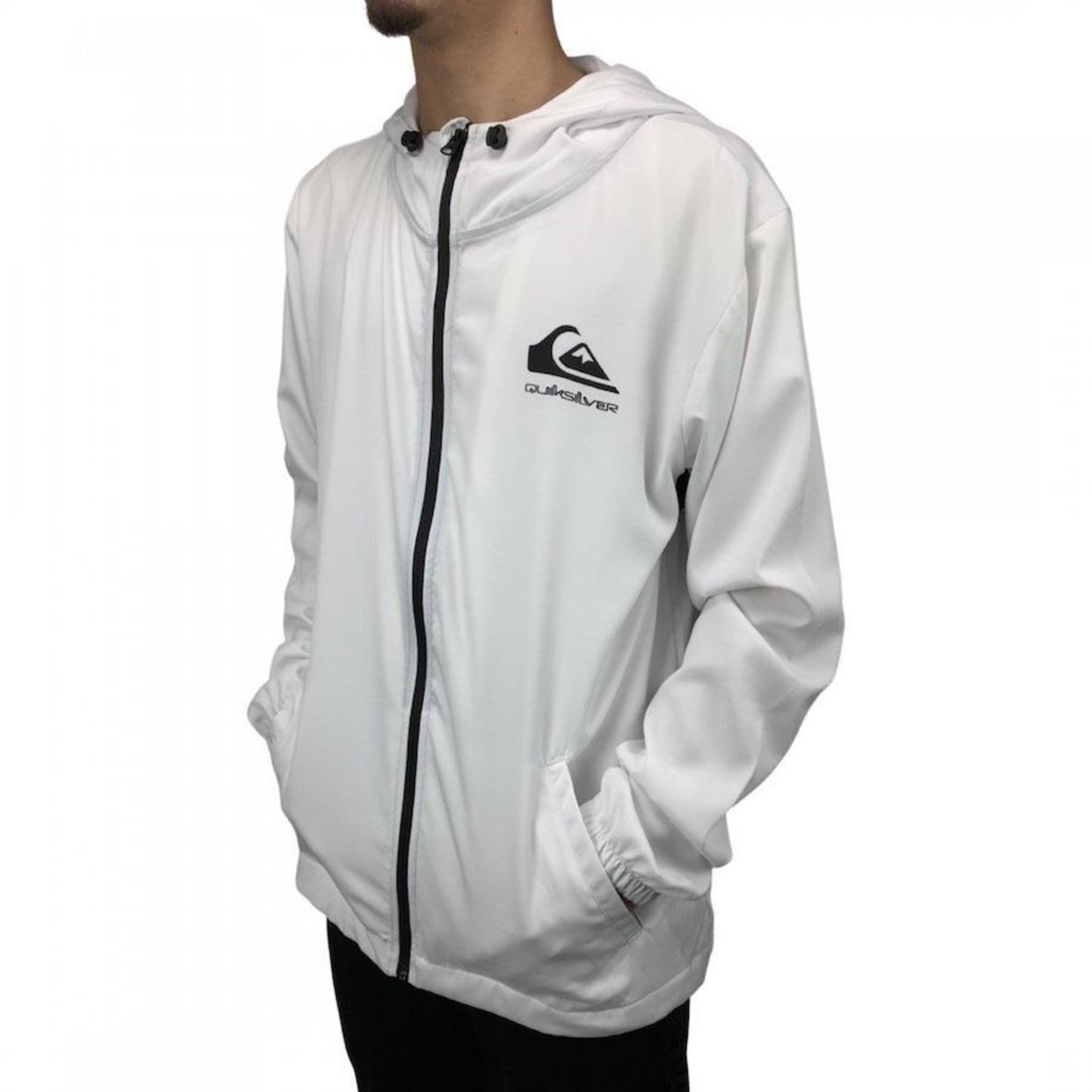 Jaqueta Corta-Vento Quiksilver Surf Block Omni - Masculina - Foto 3