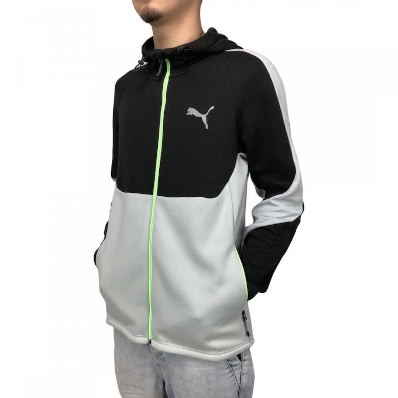 Jaqueta Puma Evostripe - Masculina - Foto 4