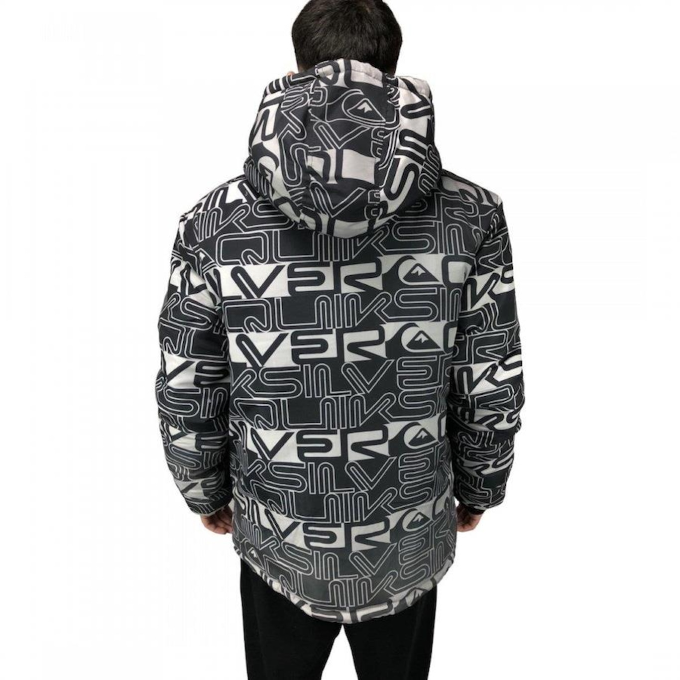 Jaqueta Puffer Quiksilver World Block - Masculina - Foto 3