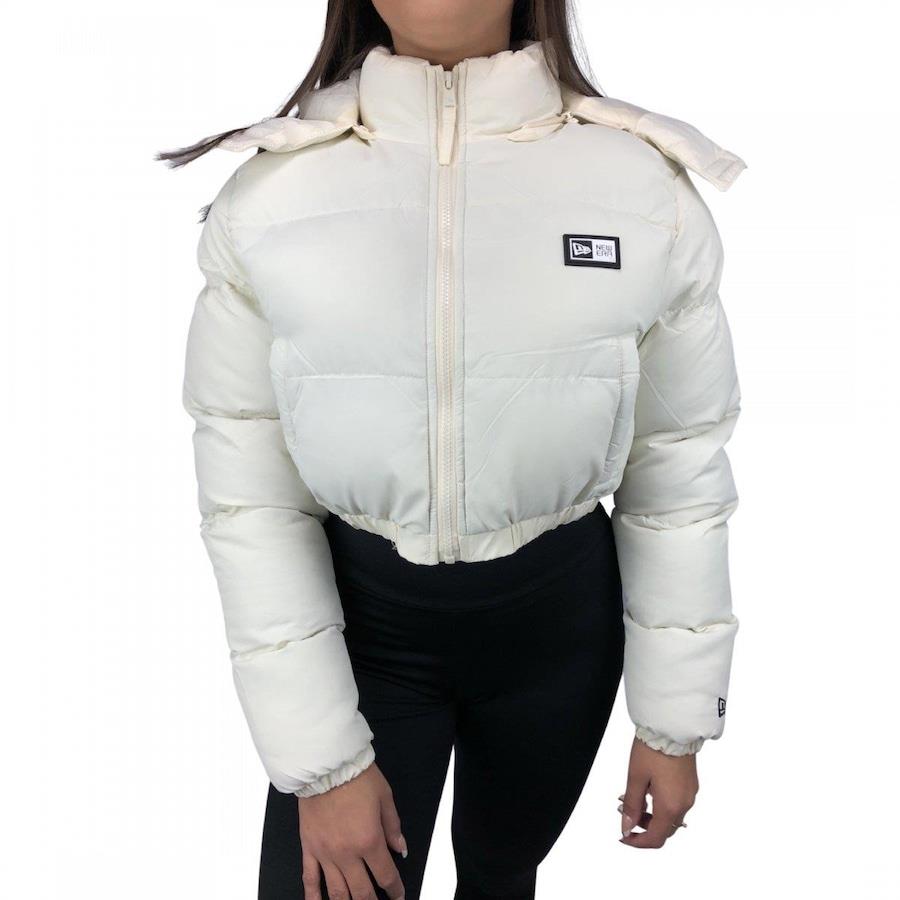 Jaqueta Puffer New Era Cropped - Feminina - Foto 2