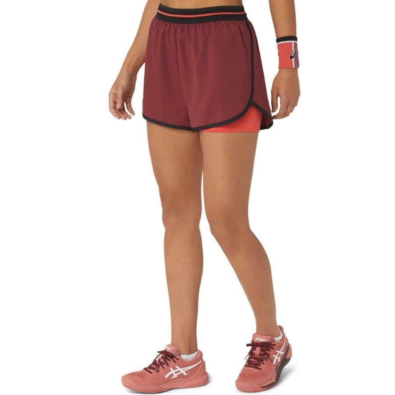 Short Asics Core 2 IN 1 - Feminino - Foto 3