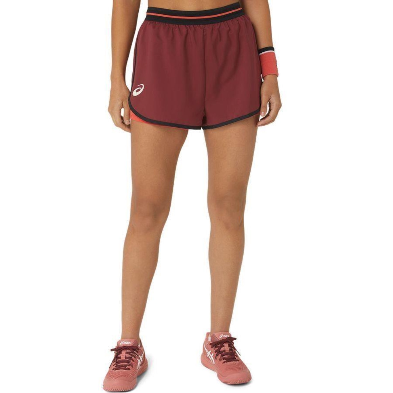 Short Asics Core 2 IN 1 - Feminino - Foto 4