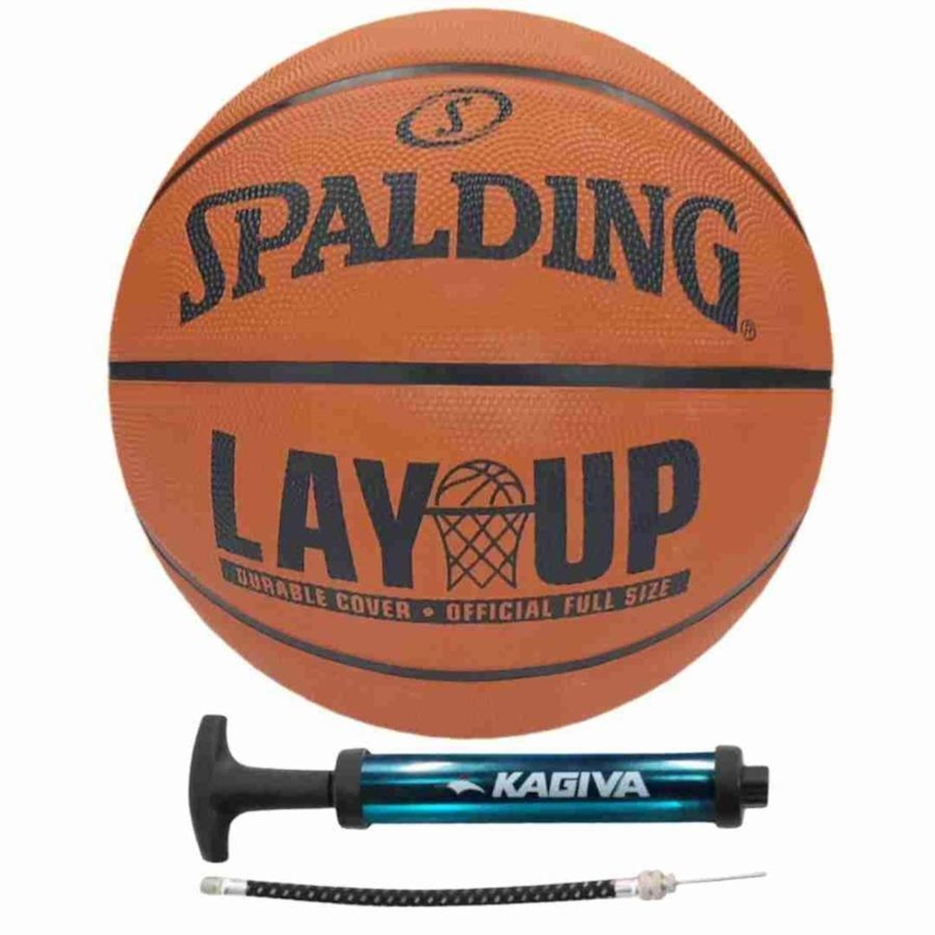 Bola Basquete Spalding Lay Up Baby Borracha Infantil