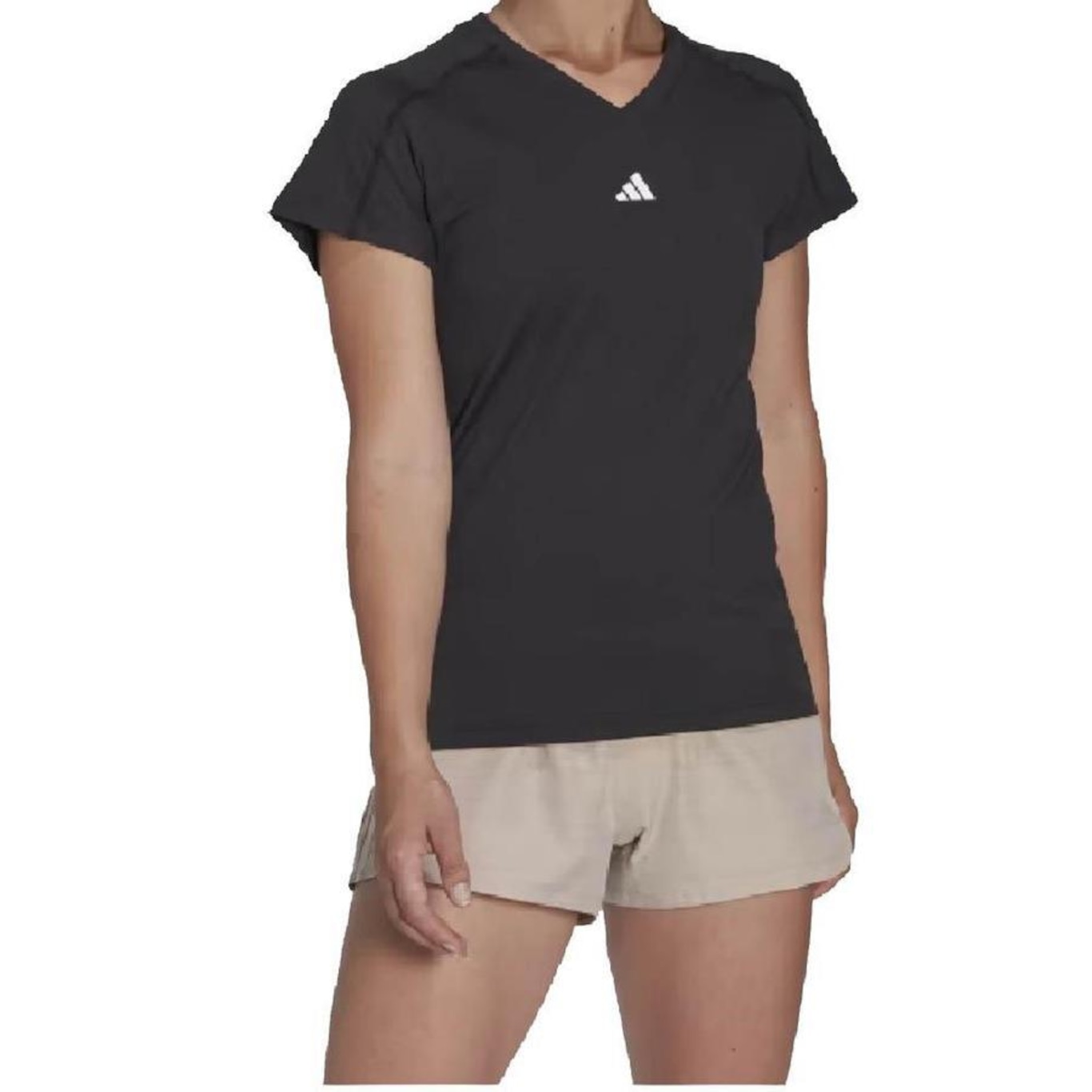 Camiseta Feminina adidas Manga Curta Essentials Minimal - Foto 1