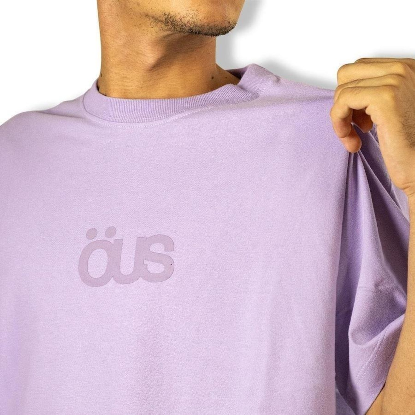 Camiseta Öus Semi Logo Aura - Masculina - Foto 2