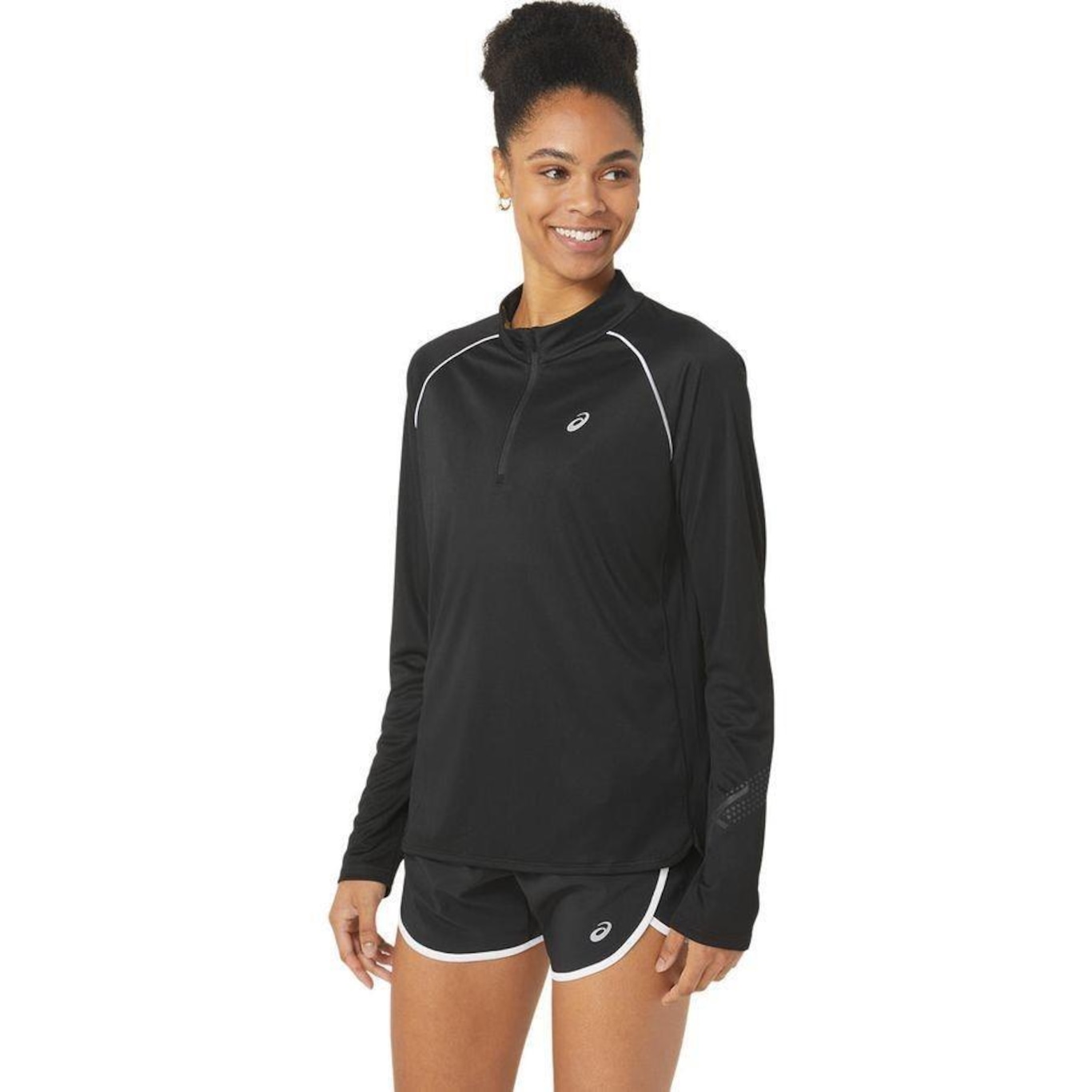 Camiseta Asics Thermopolis Manga Longa - Feminina - Foto 3