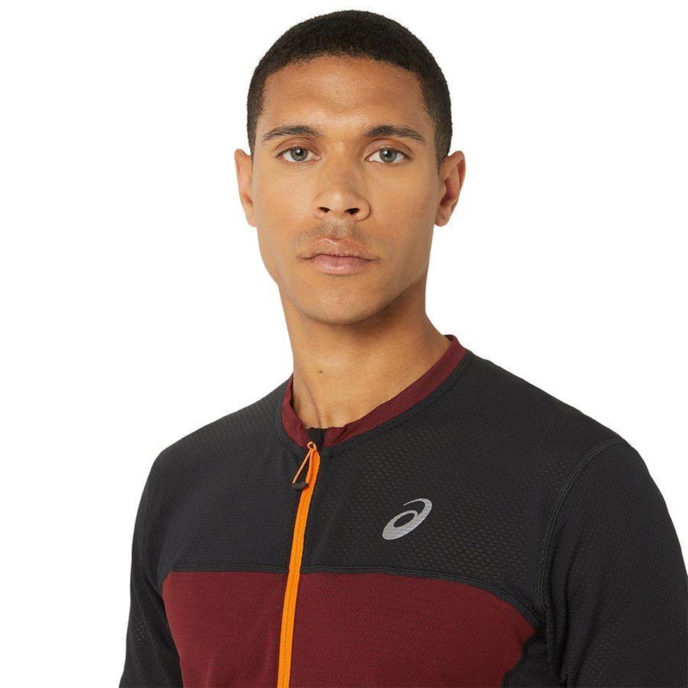 Camiseta Asics Fujitrail Zíper - Masculina - Foto 2