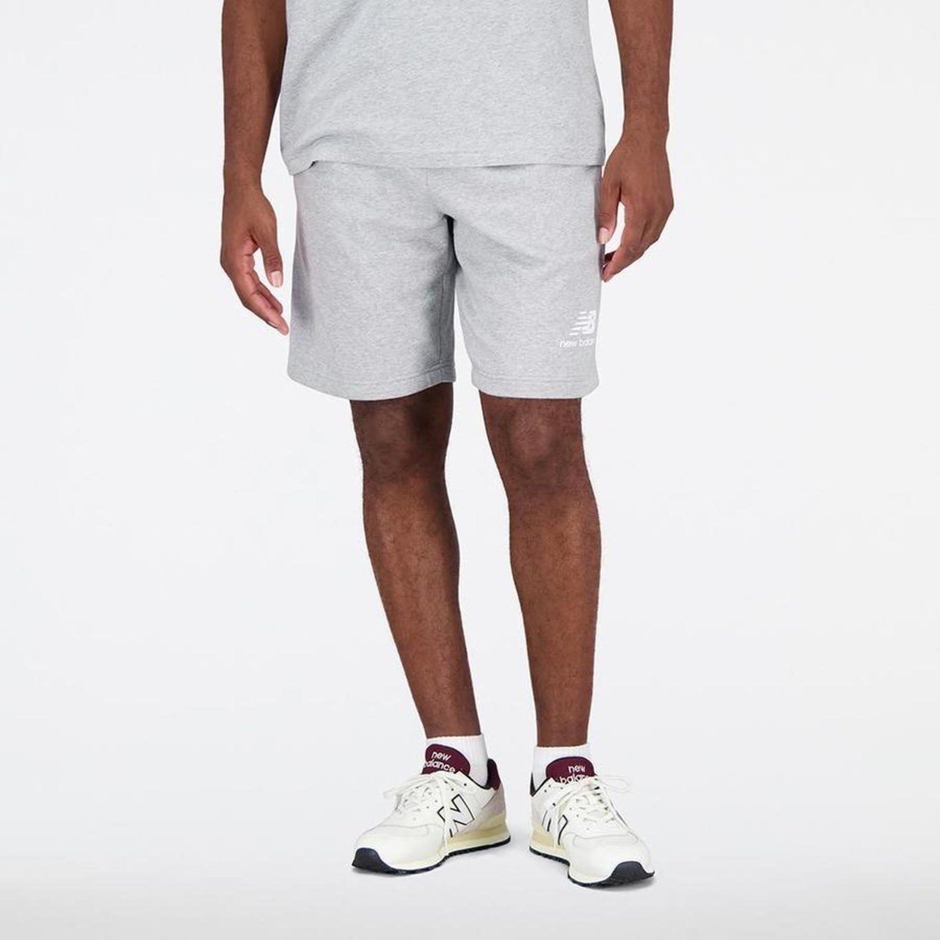 Bermuda New Balance Essentials Basic - Masculina - Foto 1