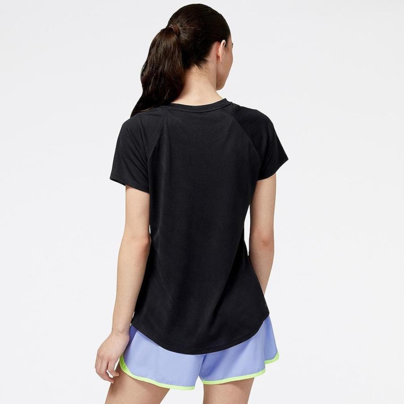 Camiseta New Balance Q Speed Jacquard - Feminina - Foto 3