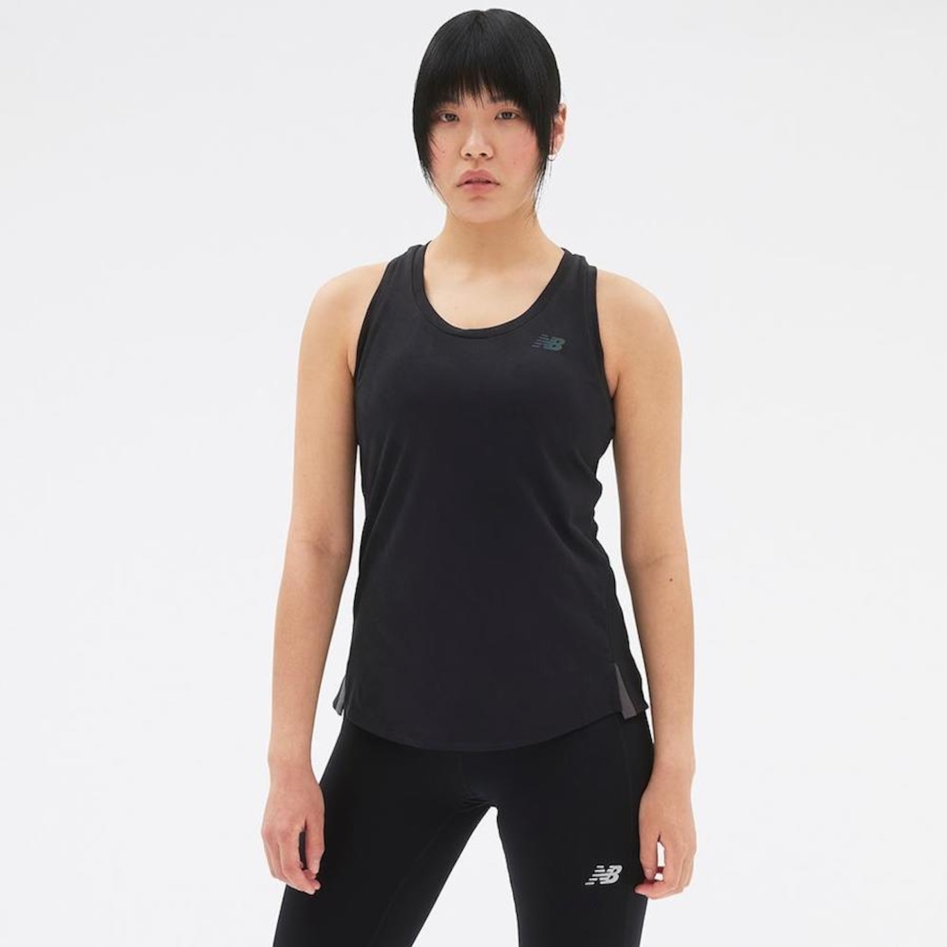 Camiseta Regata New Balance Q Speed Jacquard - Feminina - Foto 1