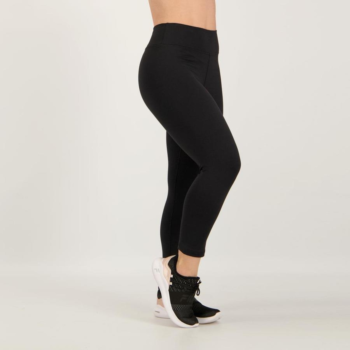 Calça Legging Fila Flat Life Ii Logo - Feminina - Foto 3