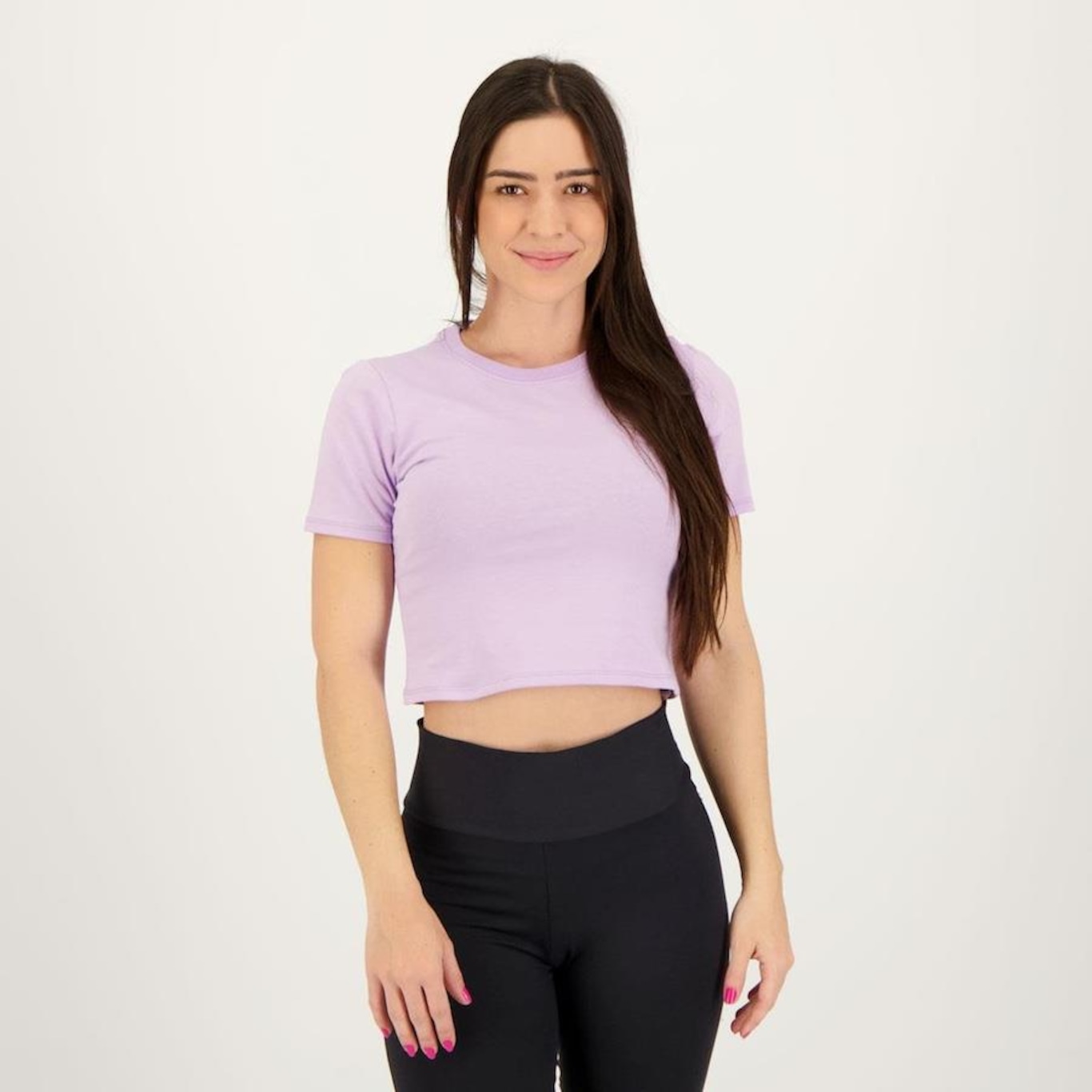 Blusa Cropped Fila Basic - Feminino - Foto 3